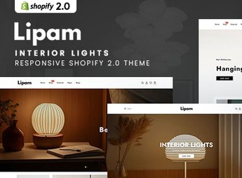 Lipam – Interior Lights Responsive Shopify 2.0 Theme