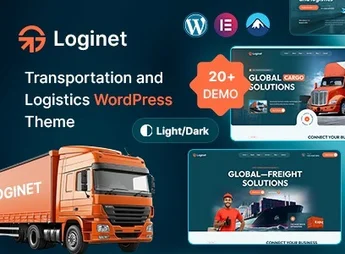 Loginet – Transportation & Logistics WordPress Theme