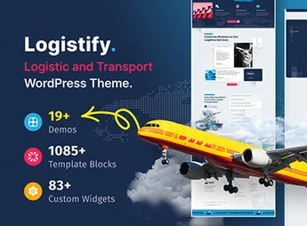 Logistify – Transportation & Logistics WordPress Theme
