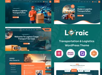 Loraic – Transportation & Logistics WordPress Theme