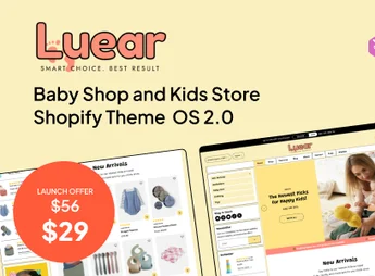 Luear | Baby Shop and Kids Store Shopify Theme OS 2.0