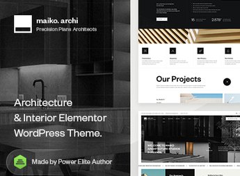 Maiko – Architecture and Interior Design WordPress Theme
