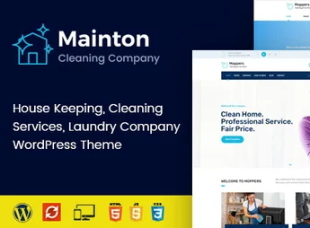 Mainton – Cleaning Services WordPress Theme