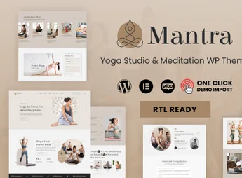Mantra – Yoga Fitness WordPress Theme