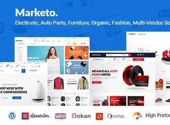 Marketo  – eCommerce & Multivendor Marketplace Woocommerce WordPress Theme