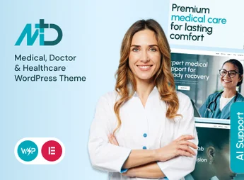 MD – Medical, Doctor & Healthcare WordPress Theme