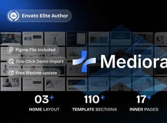 Mediora – Doctor & Medical Clinic Elementor WordPress Theme