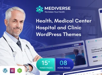 Mediverse – Health Medical Clinic WordPress Theme