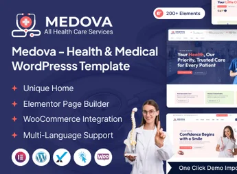 Medova – Health & Medical WordPress Theme