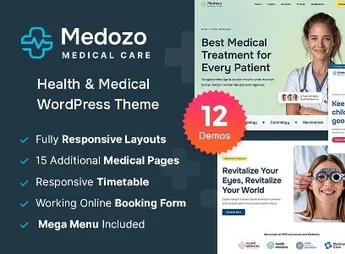 Medozo – Medical Premium WordPress Theme