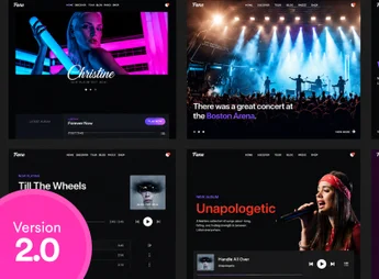 Melodica – Music Band & Musician WordPress Theme