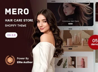 Mero – Hair Care Shopify 2.0 Theme