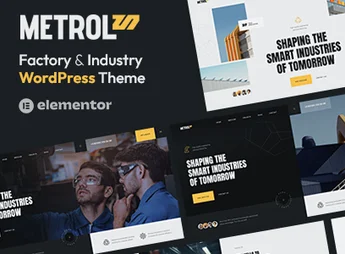Metrol – Industry WordPress Theme
