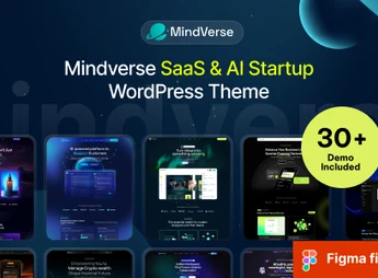 Mindverse – SaaS & AI Startup WordPress Theme