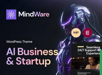 MindWare – AI Startup, AI App & Machine Learning WordPress Theme