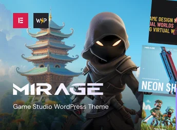 Mirage – Game Studio WordPress Theme