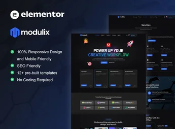 Modulix – Digital Product Store Elementor Pro Template Kit