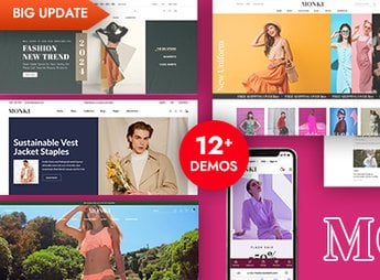 Monki – Elementor Fashion WooCommerce WordPress Theme