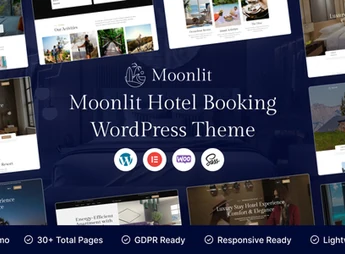 Moonlit – Hotel Booking WordPress Theme