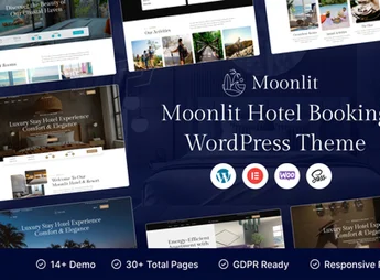 Moonlit – Hotel Booking WordPress Theme