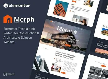 Morph – Construction & Architecture Elementor Template Kit