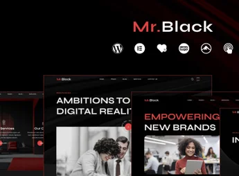 Mr.Black – Business Agency WordPress Theme