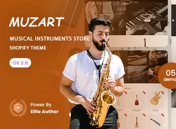 Muzart – Musical Instruments Store Shopify 2.0 Theme
