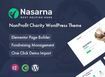 Nasarna – NonProfit Charity WordPress Theme