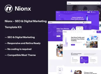 Nionx – SEO & Digital Marketing Template Kit