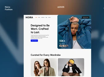 Noira – Fashion and D2C Website Elementor Template Kits