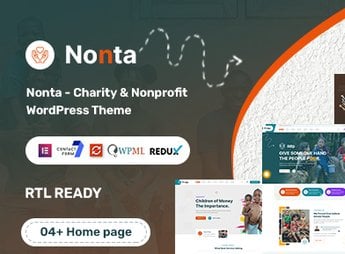 Nonta – Nonprofit & Charity WordPress Theme