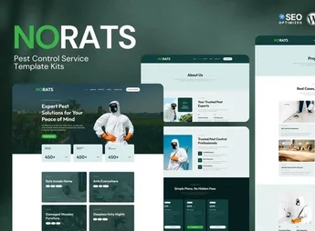 Norats – Pest Control Service Elementor Kits