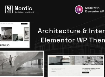 Nordic – Architecture & Interior Design WordPress Theme