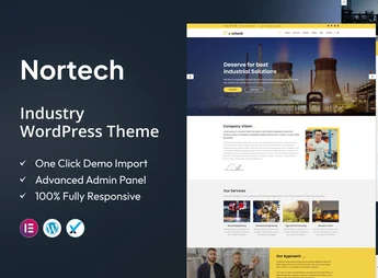 Nortech – Industry WordPress Theme
