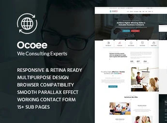 Ocoee – Consulting & Business WordPress Theme