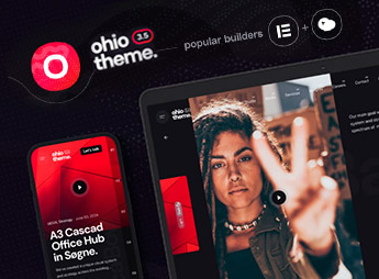 Ohio – Creative Portfolio & Agency WordPress Theme