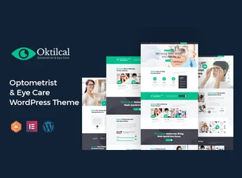 Oktilcal – Eye Care WordPress Theme