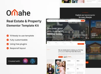 Omahe – Real Estate & Property Elementor Template Kit