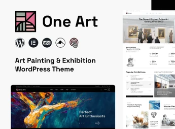 One Art – Portfolio & Artist WordPress Theme