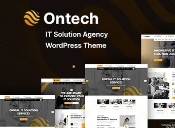 Ontech – IT Solutions Agency WordPress Theme