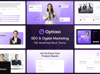 Optizeo – SEO & Digital Marketing FSE WordPress Block Theme
