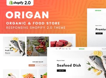 Origan – Organic & Food Store Shopify 2.0 Theme