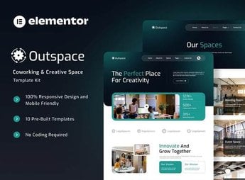 Outspace – Coworking & Creative Space Elementor Template Kit