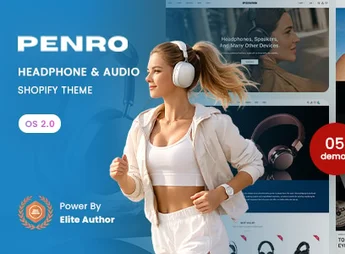Penro – Headphone & Audio Shopify 2.0 Theme