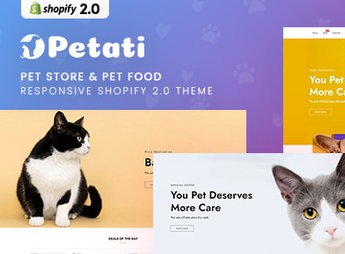 Petati – Pet Store & Pet Food Responsive Shopify 2.0 Theme