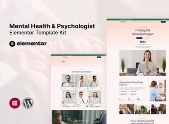 Physicola – Mental Health & Psychologist Elementor Template Kit