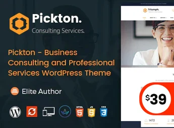 Pickton – Consulting WordPress Theme