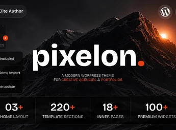 Pixelon – Creative Digital Portfolio WordPress Theme