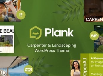 Plank – Carpenter & Landscaping WordPress Theme