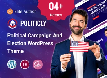 Politicly – Political Campaign & City Government WordPress Theme